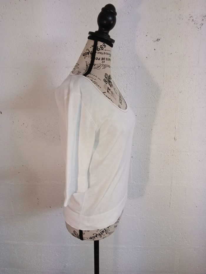 pull blanc Cacharel M - photo numéro 7