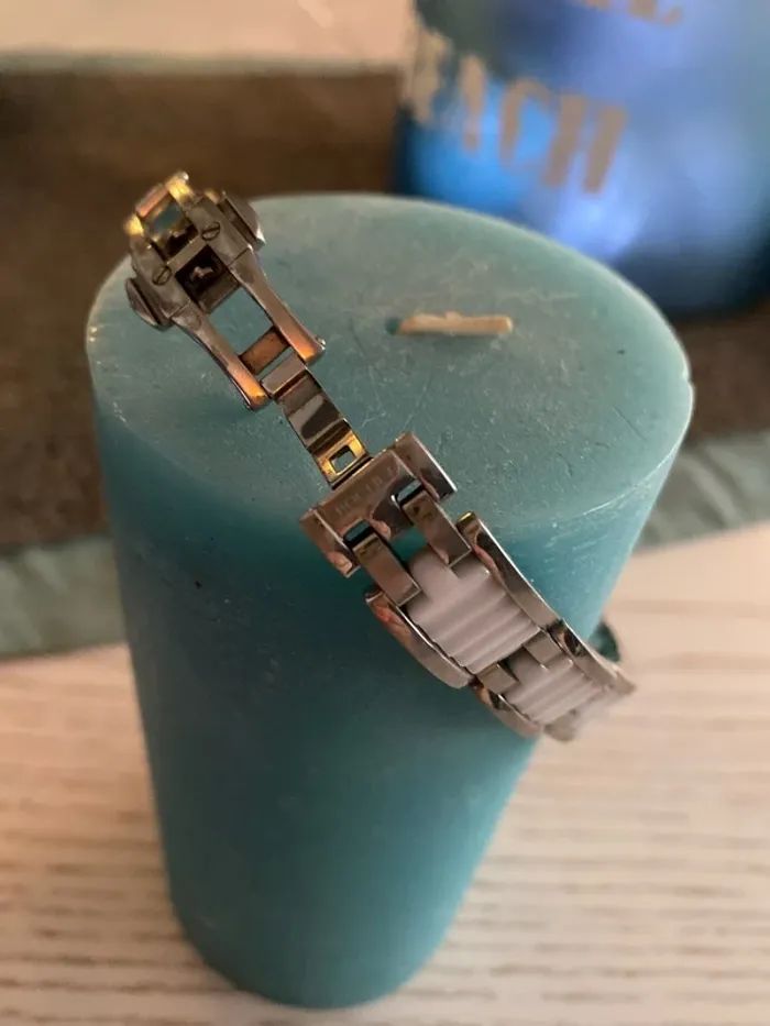 superbe bracelet homme acier céramique ROCHET - photo numéro 4