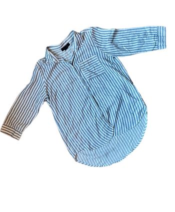 Chemise lignée bleu et blanc Primark taille 38 très bon état