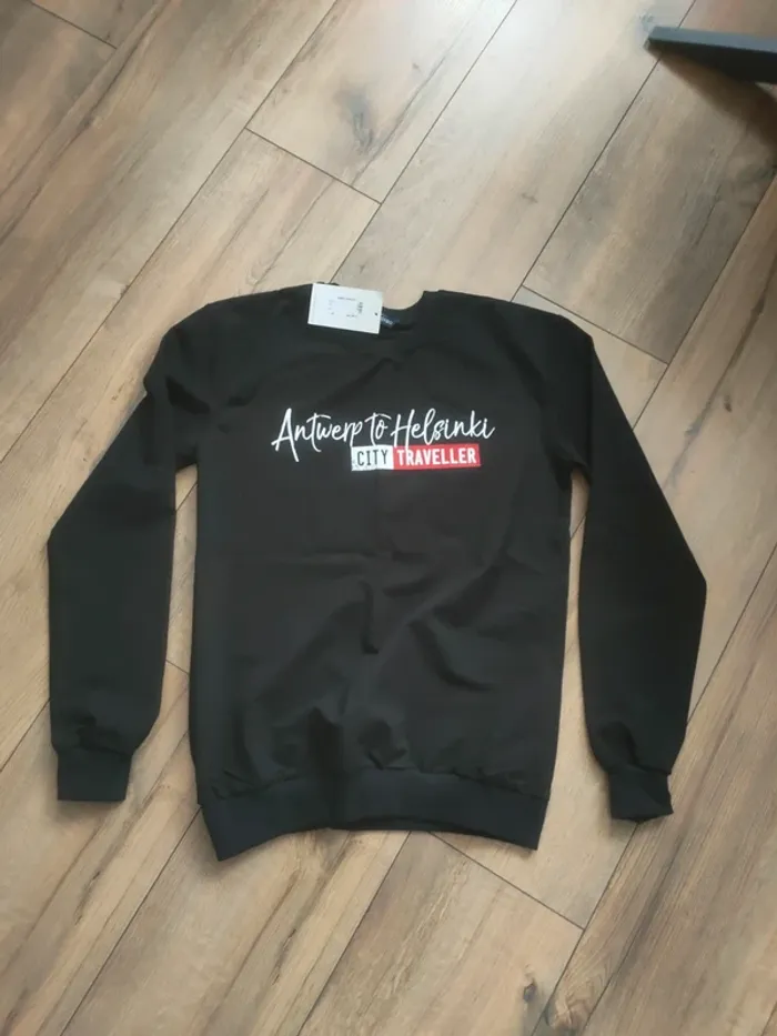 Pull fin homme S tête de mort Adriano neuf - photo numéro 2