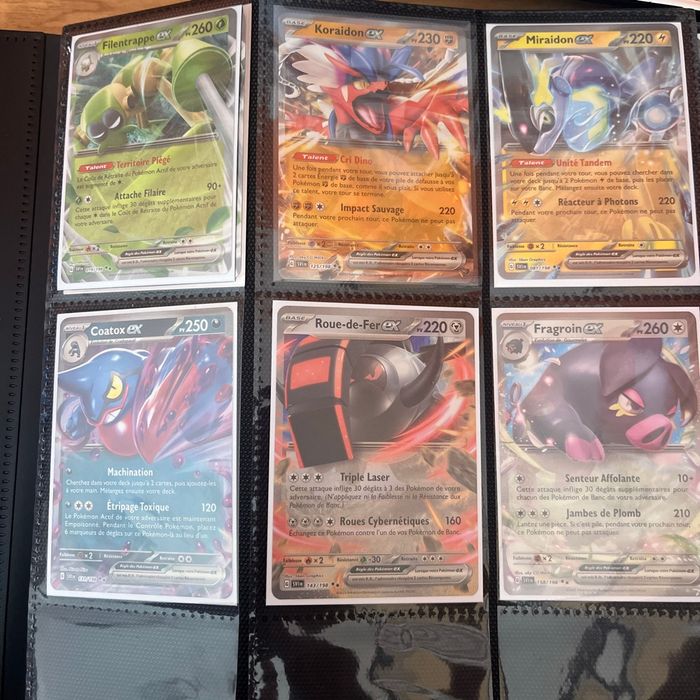 EV1 lots de 6 cartes Pokémon (Svi)