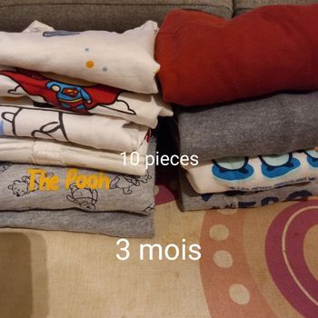 Lot 3 mois 10 €