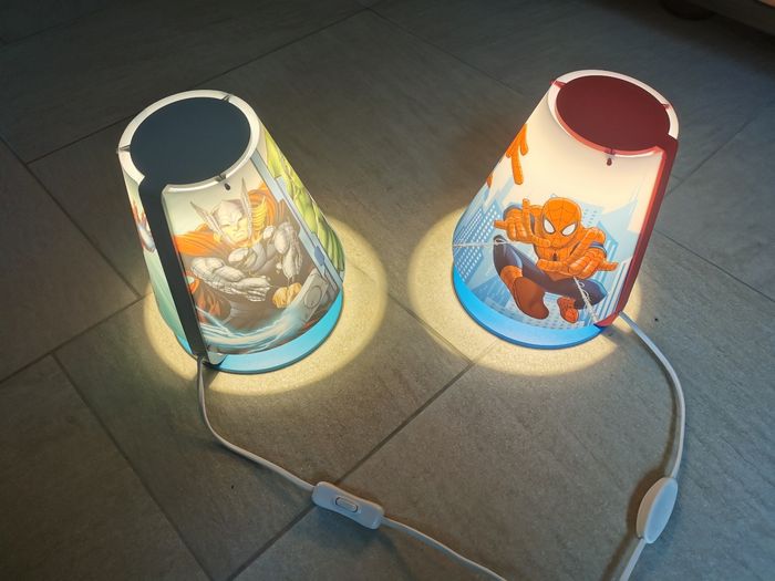 2 lampes de chevet enfant - Philips - photo numéro 7
