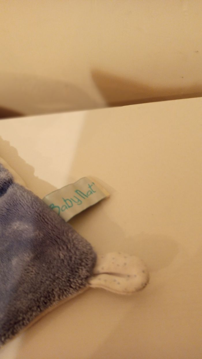 Doudou baby nat bleu - photo numéro 3