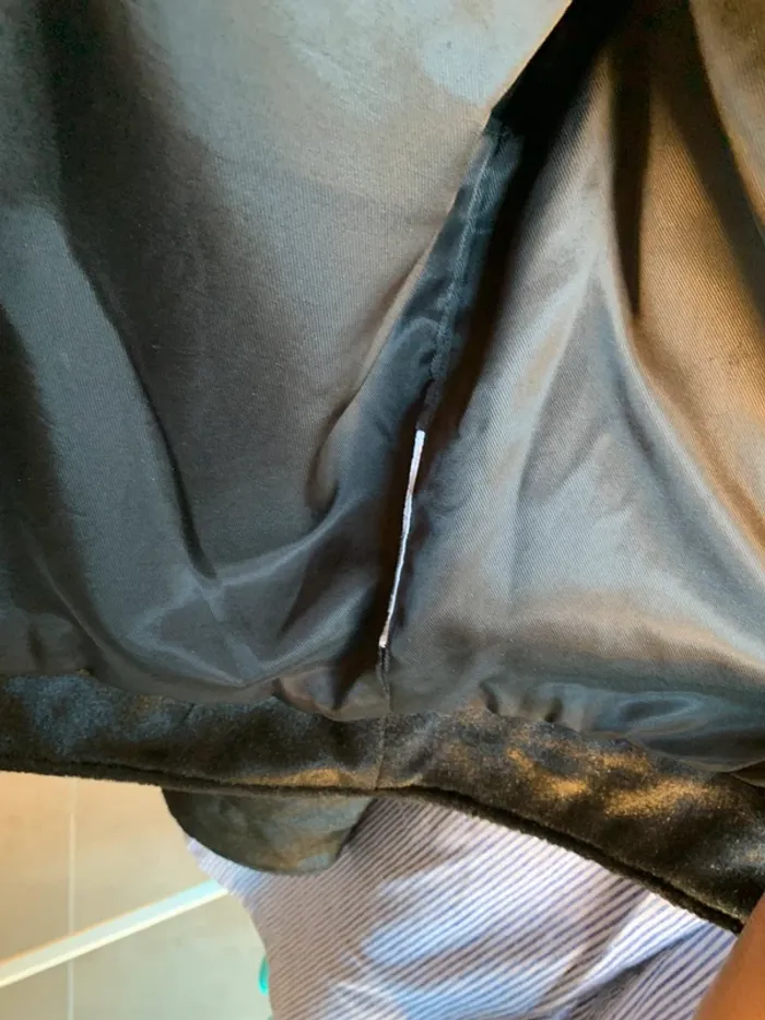 Veste Claudie Pierlot en vinyl et « doudou » taille M - photo numéro 8