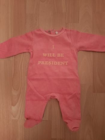 Pyjama fillette 3 mois