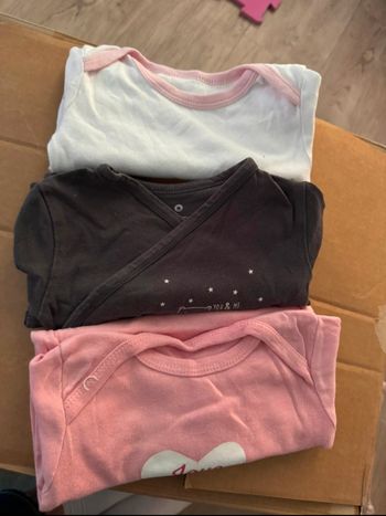 Lot bodies manche longue 