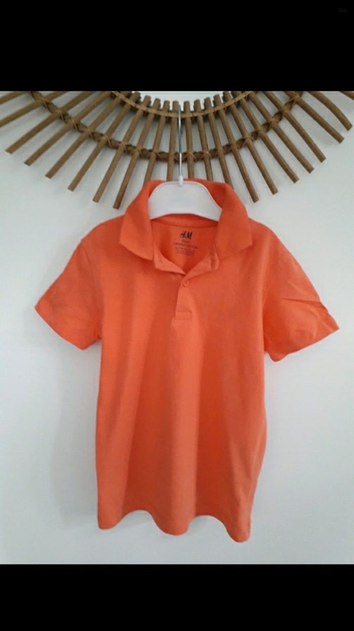 Tee-shirt orange H&M 2-4Y