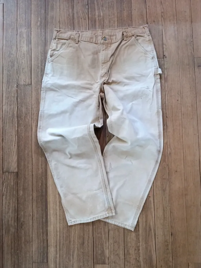 Pantalon jean Carhartt workwear Carpenter W42 - photo numéro 5