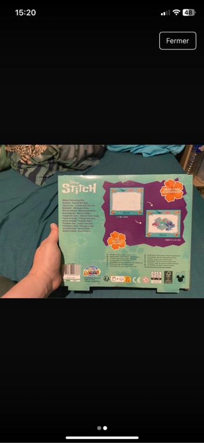 Tapis de jeu stitch - photo numéro 2