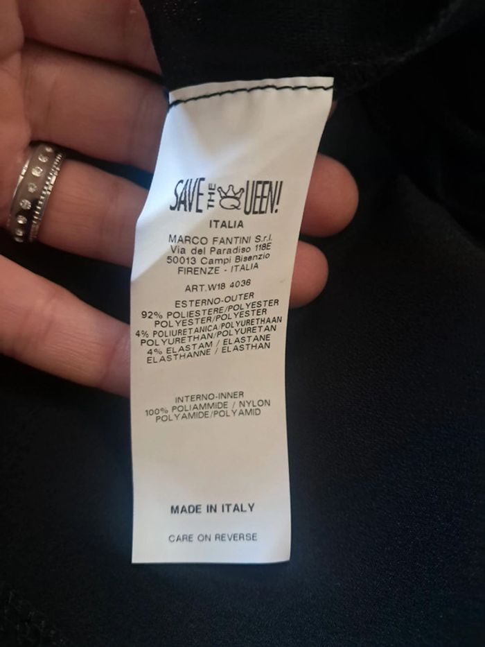 Save the queen robe chic noire T.36 neuve - photo numéro 15