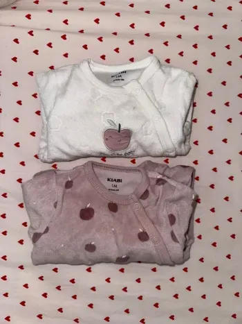 Pyjama pomme x2