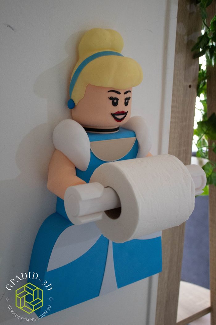 Dévidoir de papier toilette ou simple décoration murale