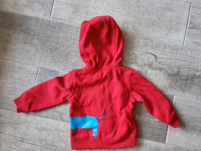 Magnifique gilet polaire intérieur  mini gang 12mois comm3 neuf - photo numéro 3