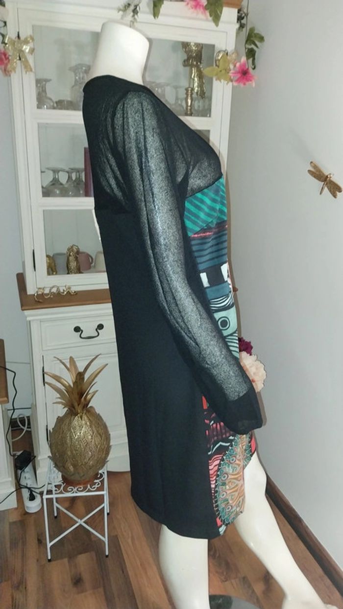 Robe midi Desigual excellent état porté 1 fois Taille 40 - photo numéro 7