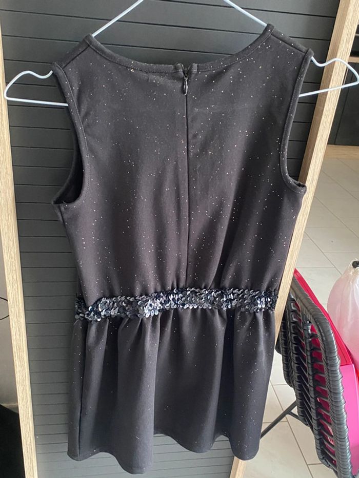 robe noire à paillettes fille Lili Marelle 8 ans - photo numéro 4