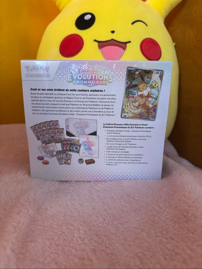 Pokémon ETB Évolutions Prismatiques EV8.5 🇫🇷 neuf et scellé - photo numéro 2