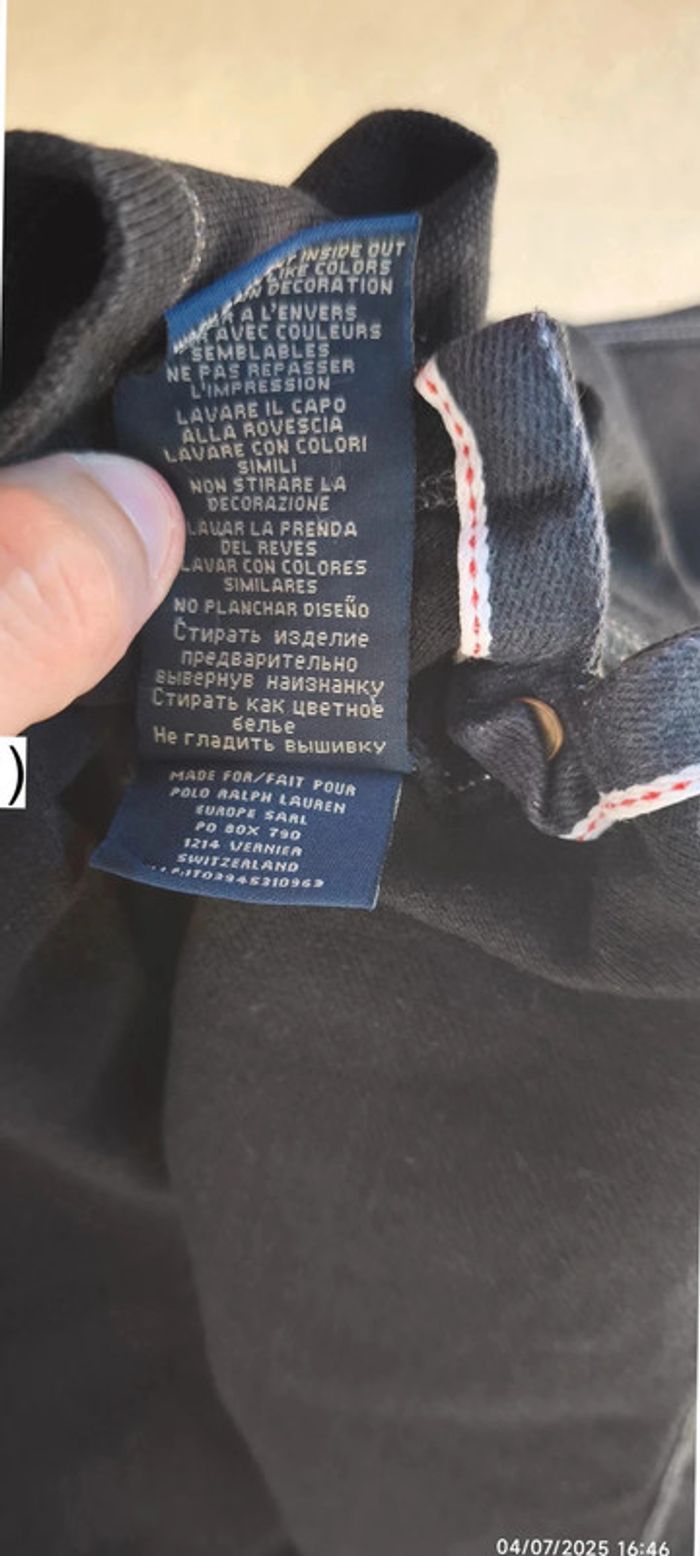 Polo Ralph Lauren Enfant Taille M Noir - photo numéro 6