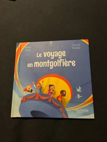 Livre pour enfants macdo le voyage en montgolfière