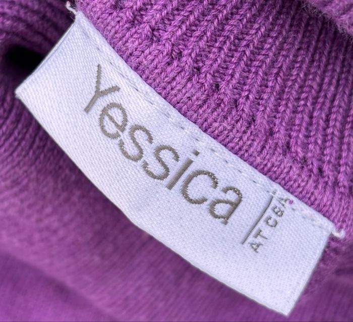 Pull col roulé violet T38 • Yessica - photo numéro 5