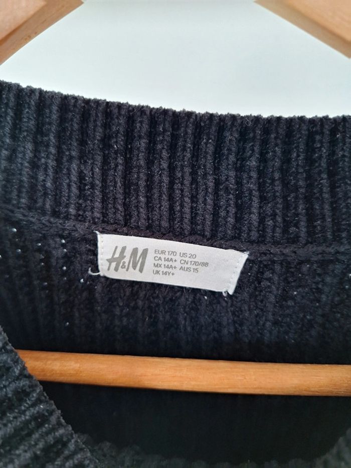 Pull noir H&M enfant fille 14 ans - photo numéro 3