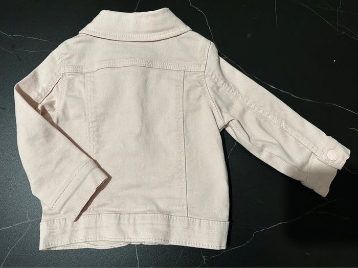 Veste en jean rose clair - photo numéro 4