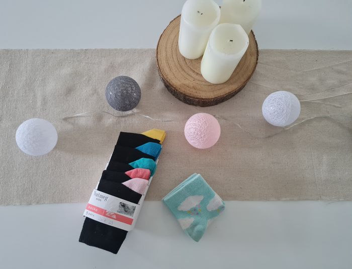 6 paires de chaussettes Point. 20 à 23
