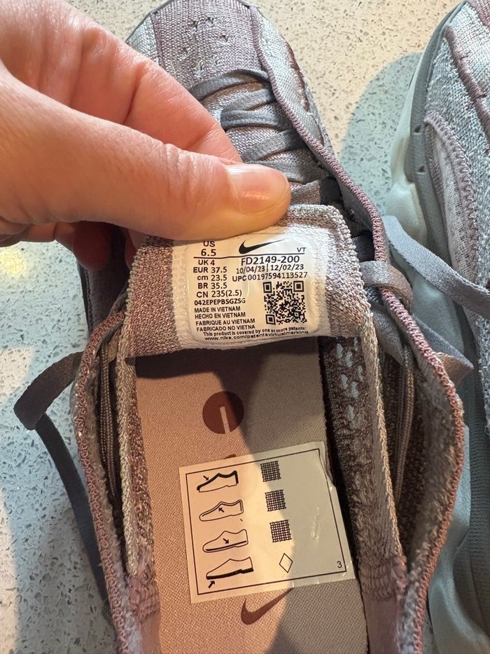 Baskets Nike mauve - photo numéro 4