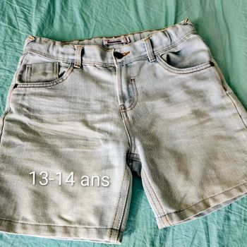 Short jean 13-14 ans