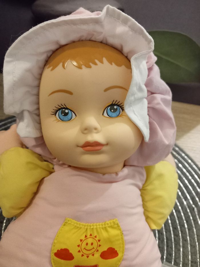 Poupée playskool 2 faces 2visages hasbro 1995 vintage - photo numéro 2