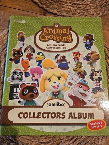 Album collectors animal crossing amiibo Nintendo série 1
