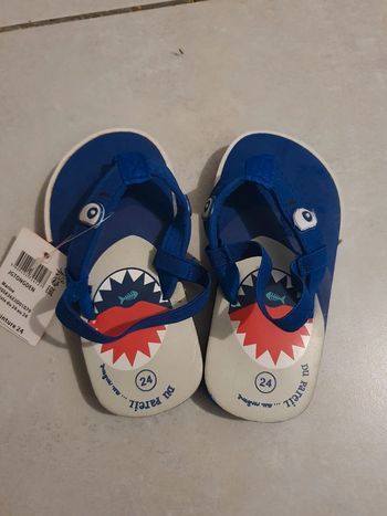 Sandale enfant DPAM bleu