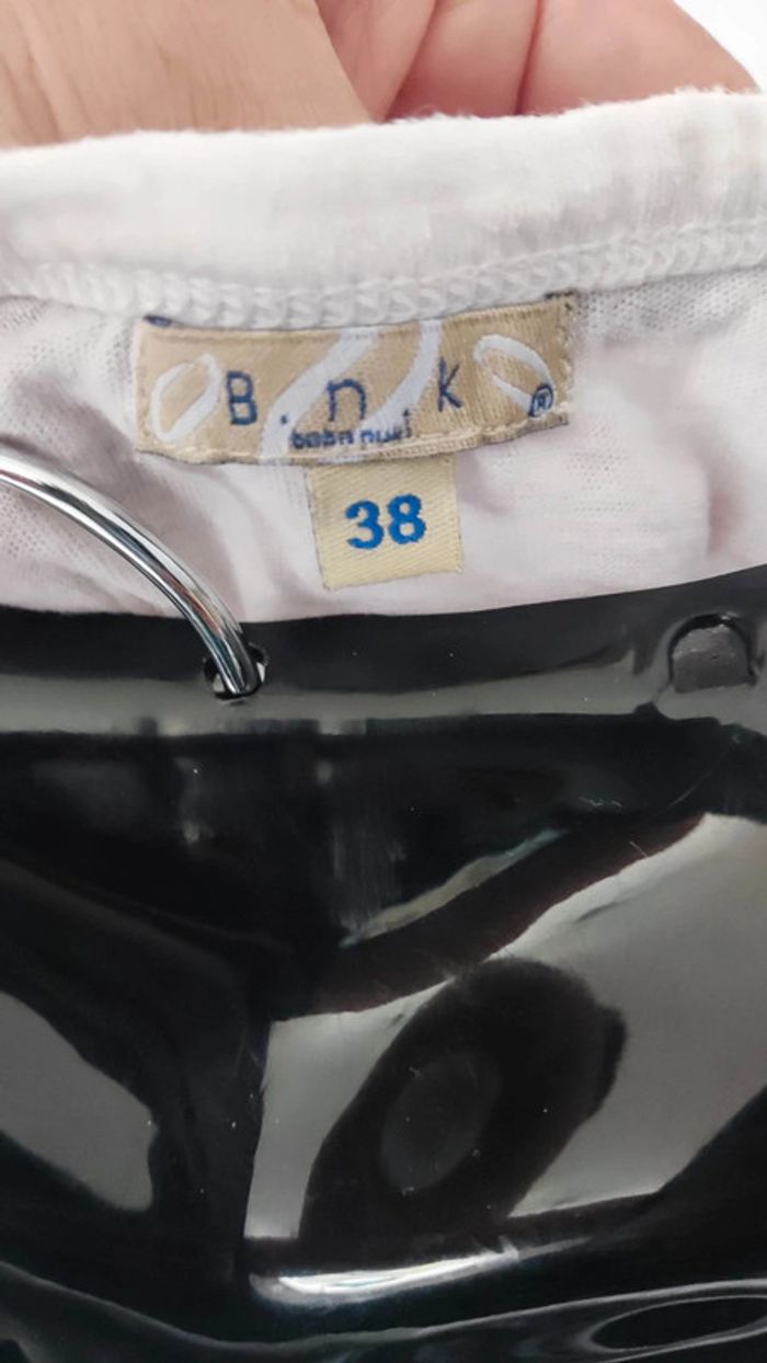 Débardeur blanc bnk taille 38 - photo numéro 2