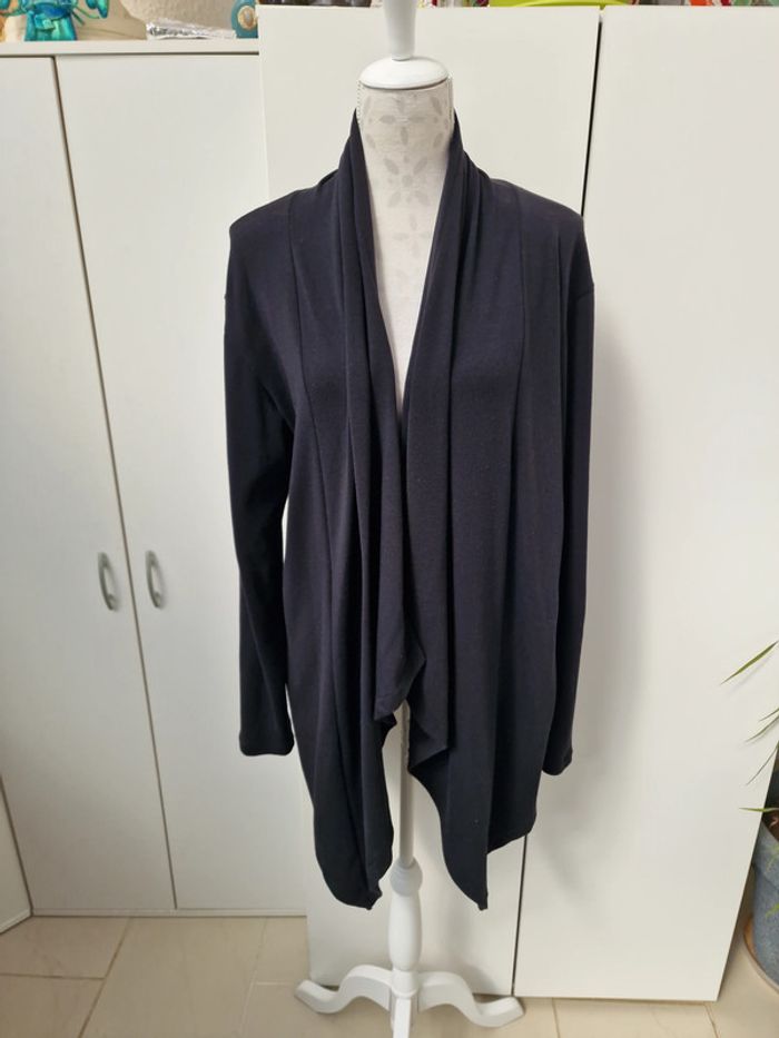 Cardigan Asymétrique Noir