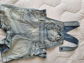 Salopette short mixte