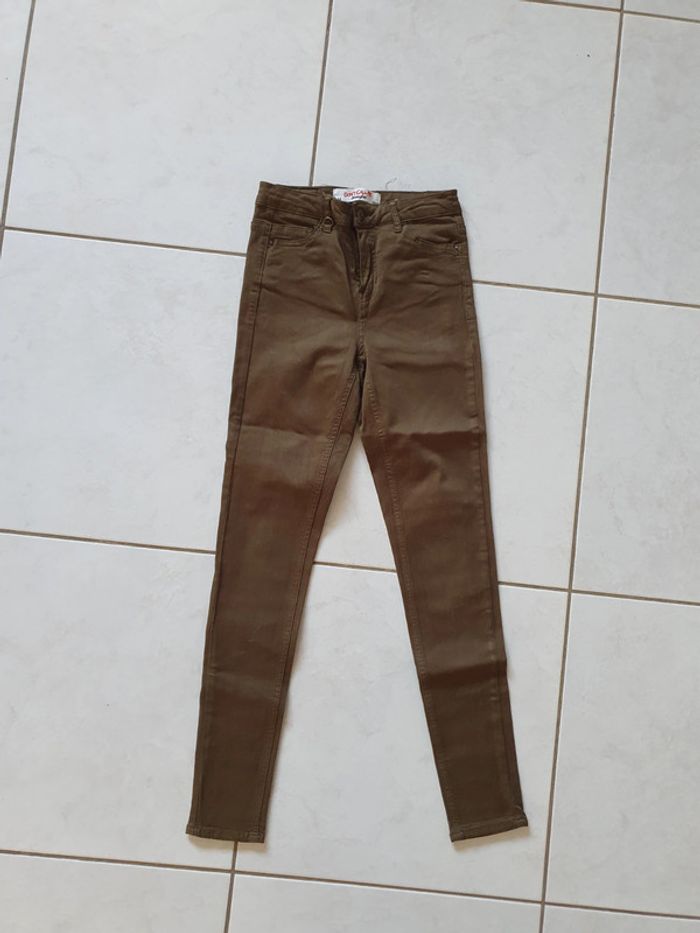 Pantalon fille kaki jennyfer t'ai 32 chelo5