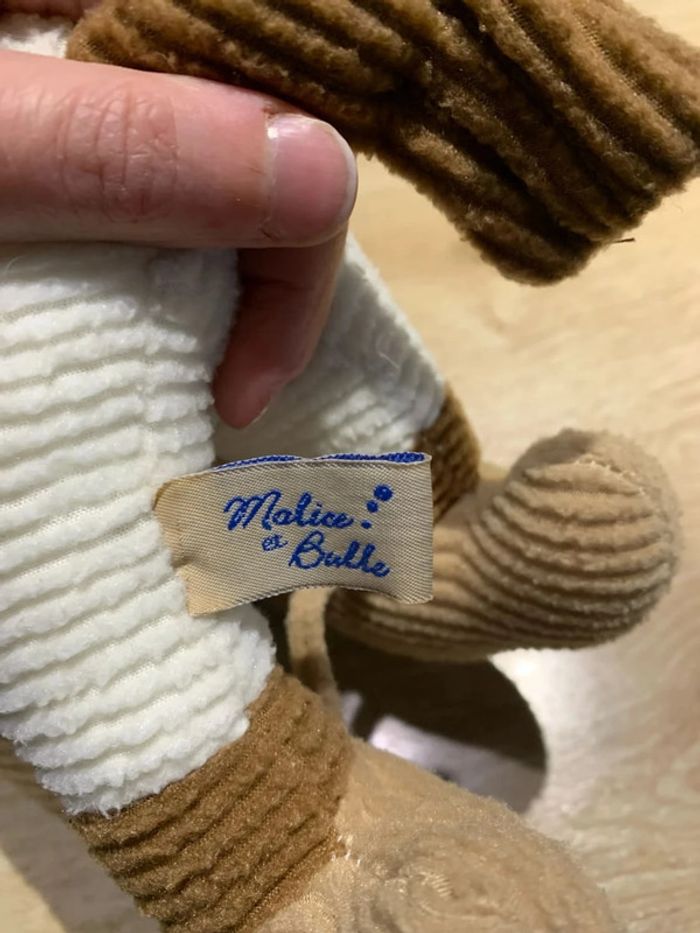 Doudou cheval à bascule Malice et bulle - photo numéro 4