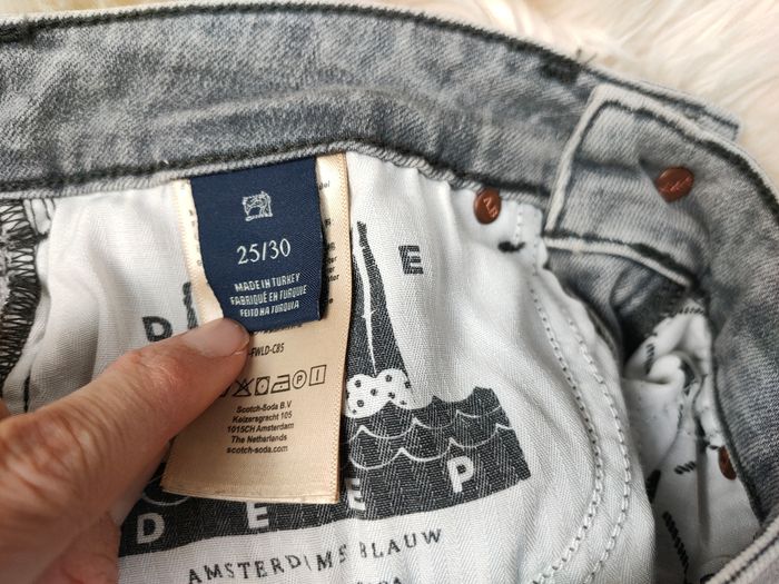 Jean gris slim Scotch and Soda - photo numéro 4