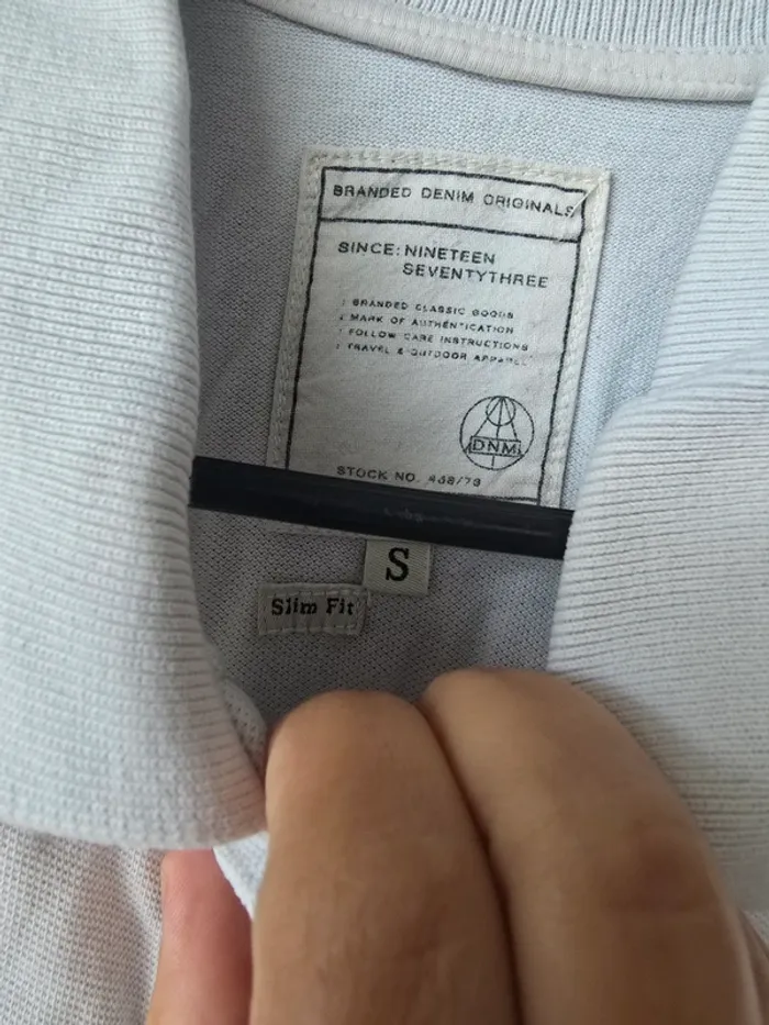 Polo Pepe Jeans homme taille S blanc avec motif dos - photo numéro 3
