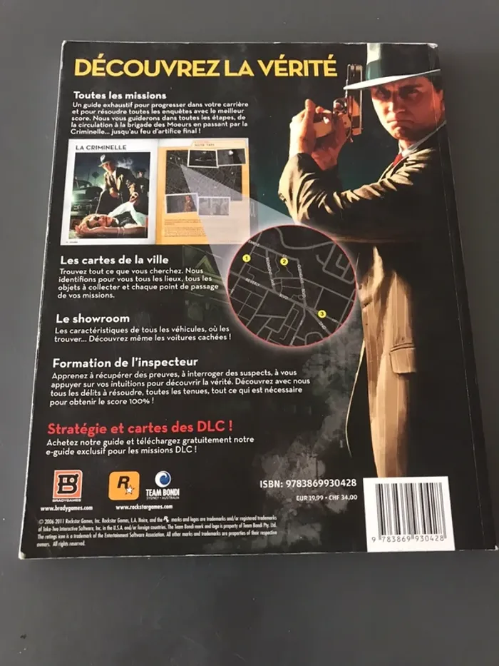 L.A. Noire by Brady Games Strategy Guide Trade Paperback - photo numéro 2