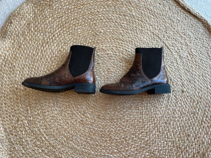 Bottines python 38 Eram - photo numéro 3