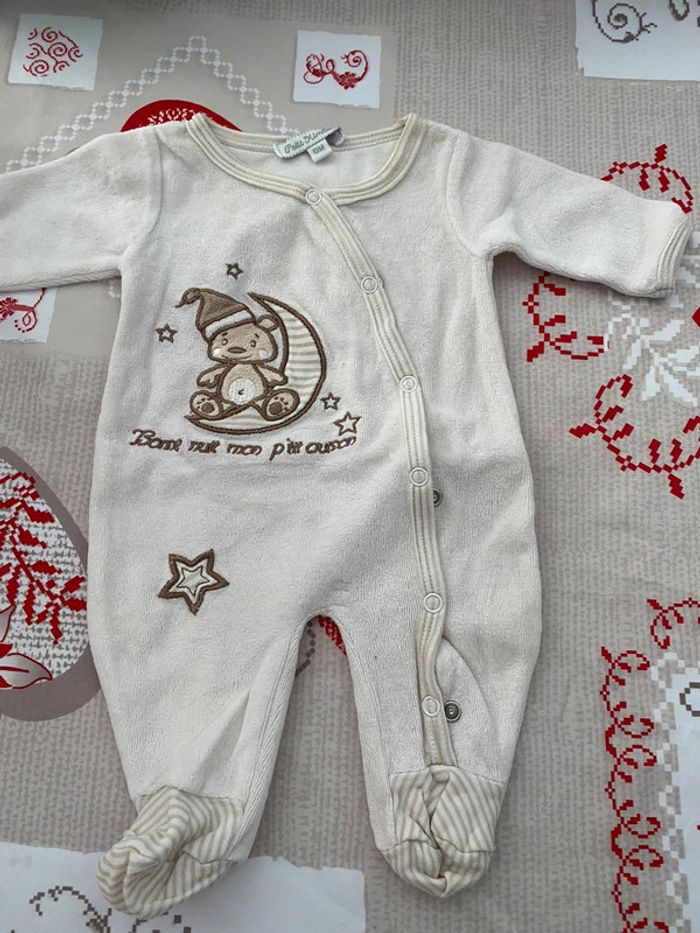 Lot de 2 pyjama velours - photo numéro 2