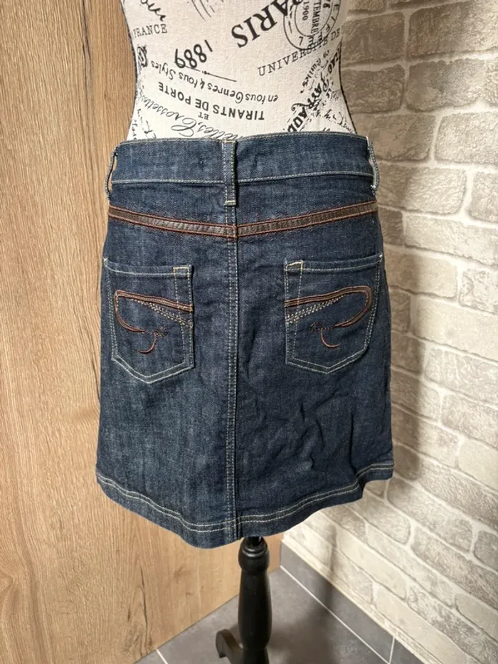 Jupe en jean taille 38 - photo numéro 3