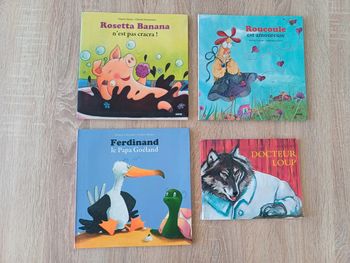 Lot de 4 Livres enfants