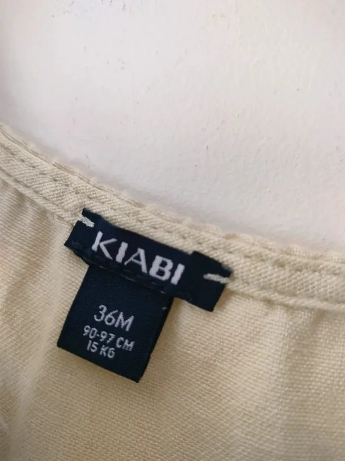 (e) barboteuse pistache Kiabi 36mois - photo numéro 4