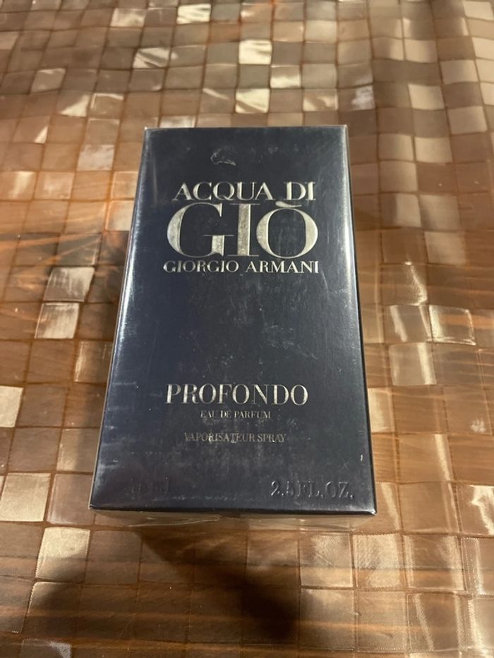 GIO RGIO ARMANI   Acqua di giò Profondo