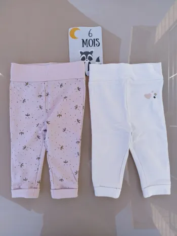 Lot leggings 6 mois