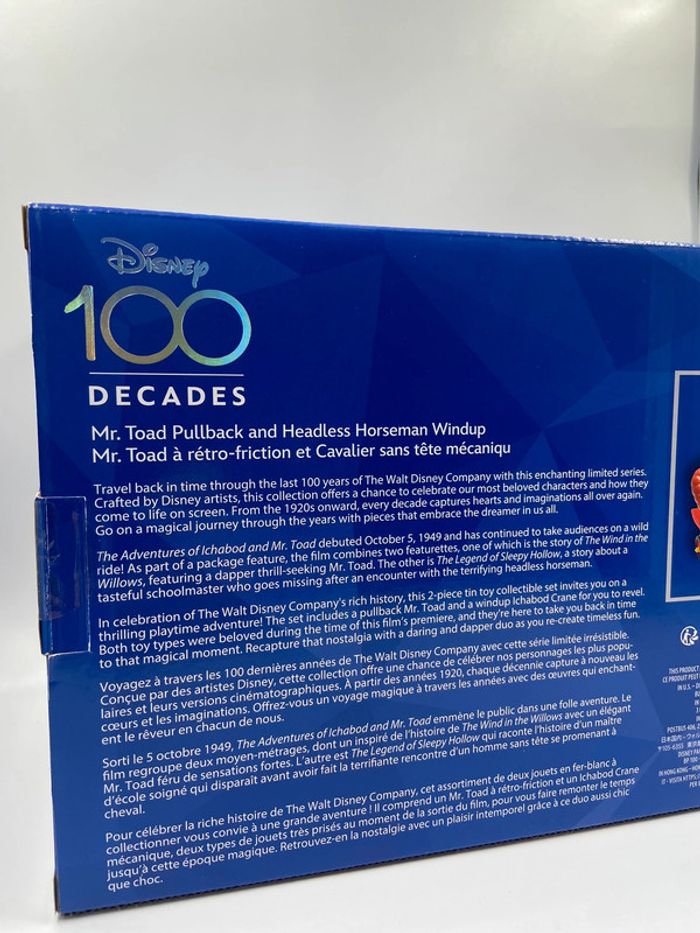 Ensemble de jouets Disney100 Decades M. Toad et Headless Horseman - photo numéro 7