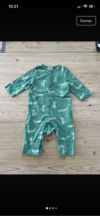 Pyjama sans pied TAO 9 mois