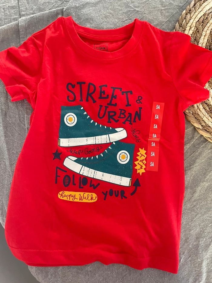 Tee-shirt Roller Tissaia 5 ans Neuf